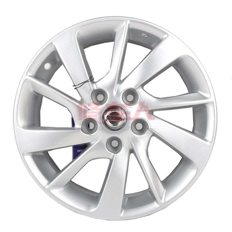 凯马轮毂轮圈16寸x65j铝合金km801351143银色涂装5柱适用于东风日产